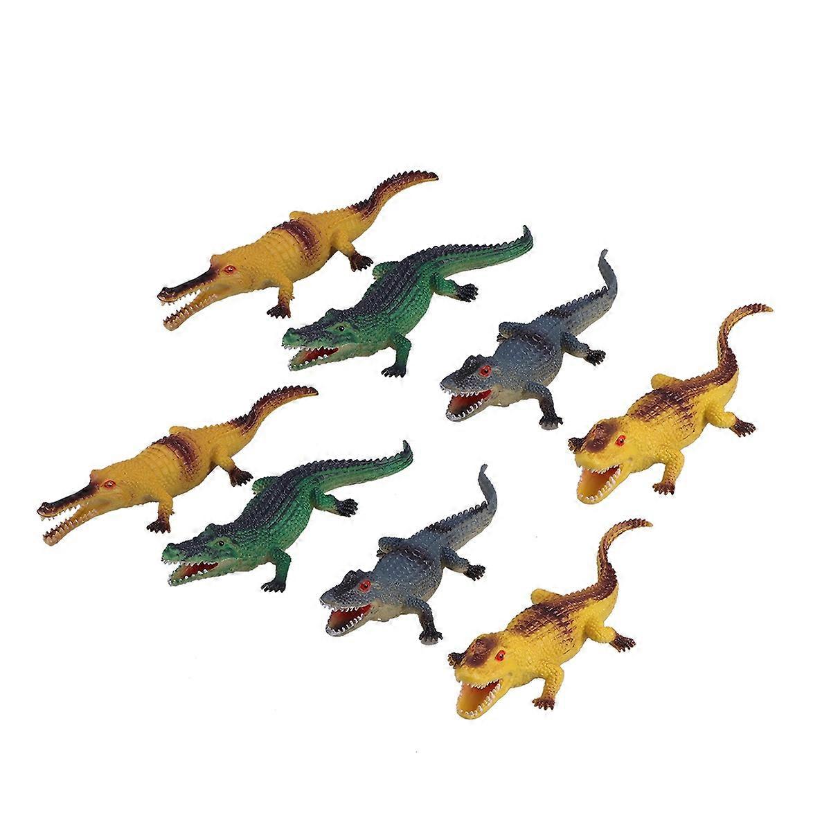 Realistic Figure Toy for Kids Playing Made of Plastic Assorted Color 8pcs