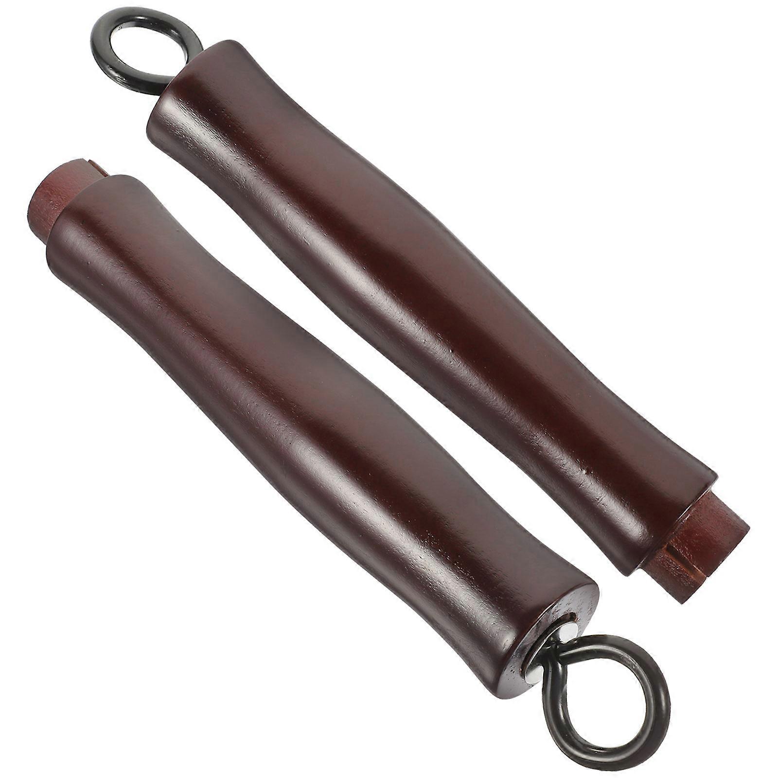 2Pcs Wooden Pot Handle Universal Pot Handle Detachable Pot Handle Long Handle Grip Replacement