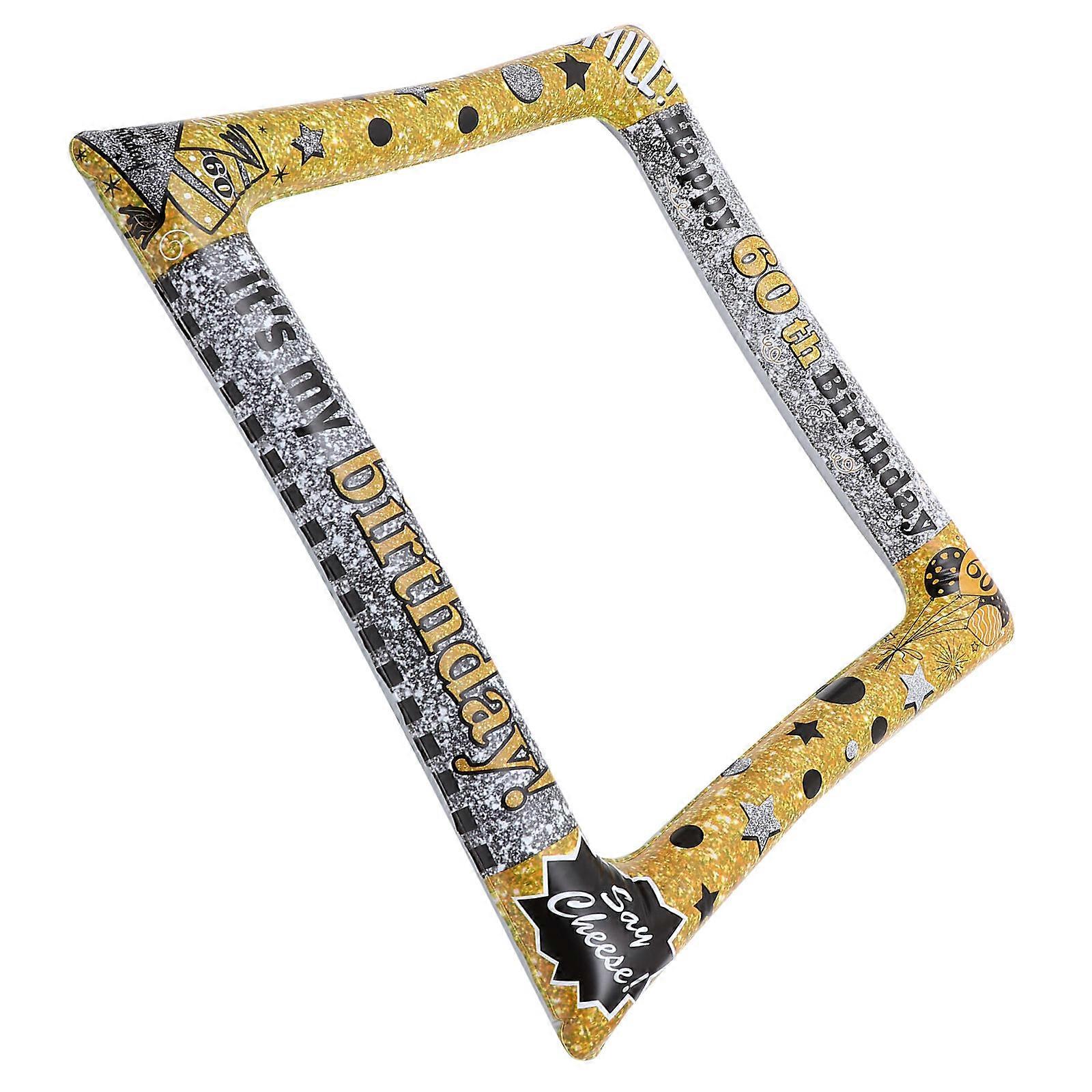 Inflatable Selfie Frame For Photography Enthusiasts Creative Style Multi Color 71X58CM 1Pcs