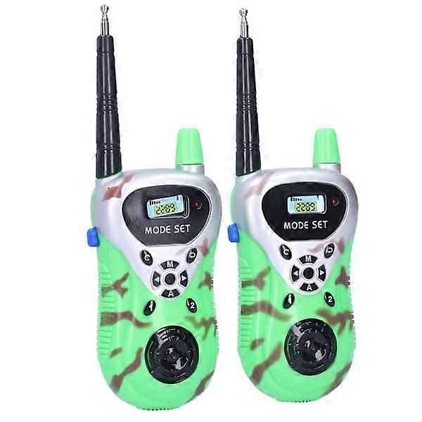 2pcs Walkie Talkies Handheld Mini Remote Control Wireless Call Parent-Child Interaction Toys Gift
