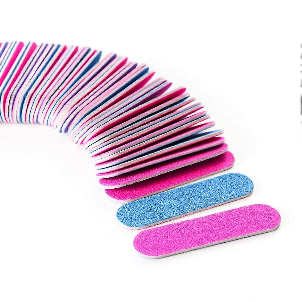 Professional Manicure Nail File Set with Sandpaper Material in Assorted Colors for Polishing Nails 300Pcs