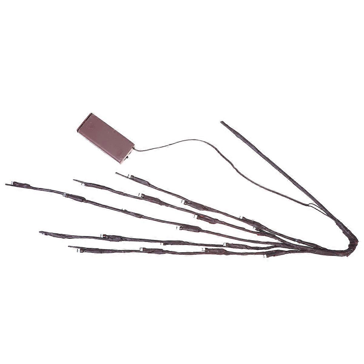 Simulative Tree Branch Light Lamp Decorative Night Light For Galleries And Light Brown 20 Lamps