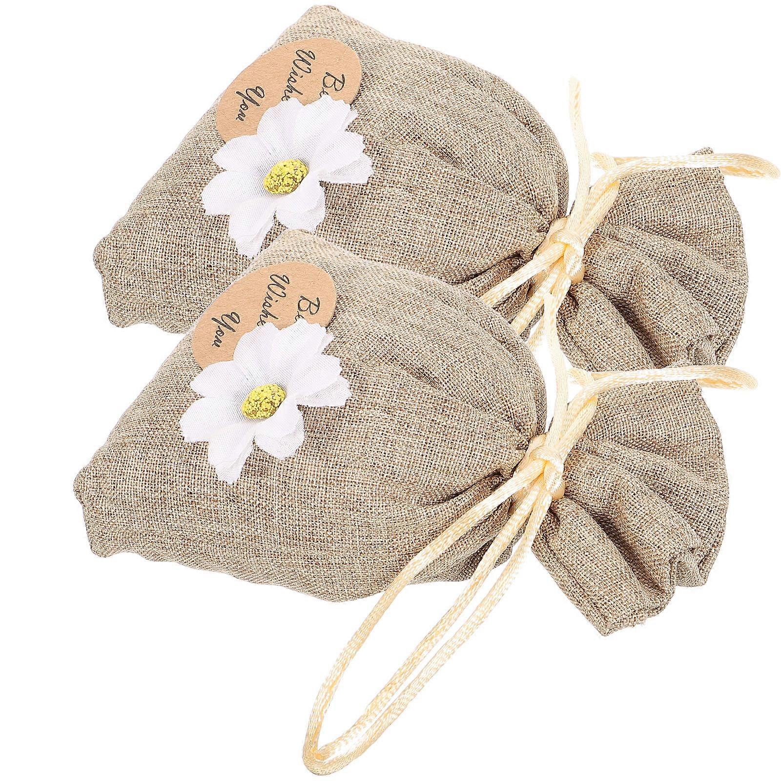Aromatherapy Air Freshener Bag For Everyone 12X9cm Pink Storage Pouch Design 2Pcs Remove Odor