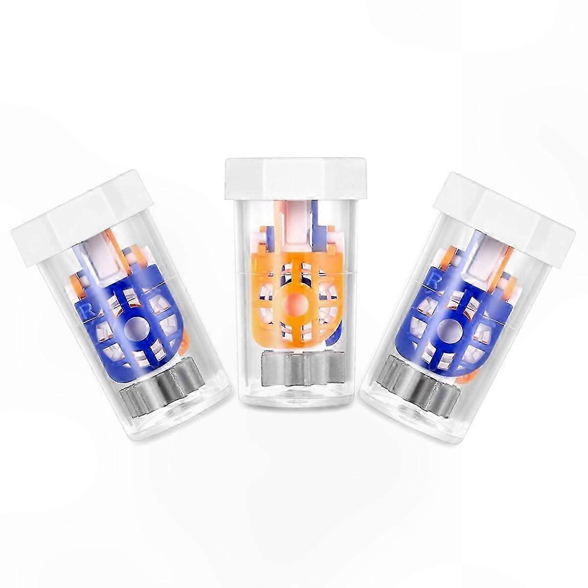 Portable Hydrogen Peroxide Lens Case, Compact Travel Contact Lens Storage Solution