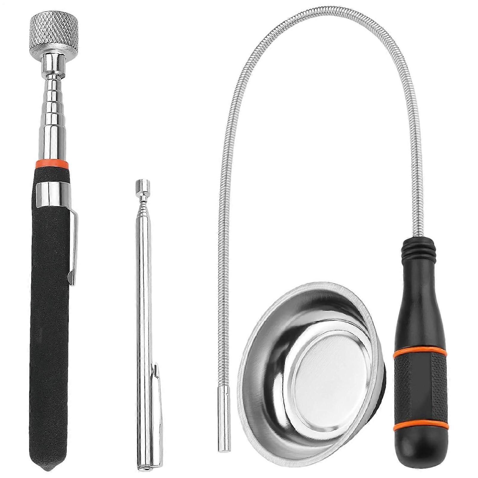 Magnetisches Aufhebewewerkzeug Magnetic Lifting Tool For Mechanics, Flexible Metal Pickup Tool, Rotating Car Repair Tools