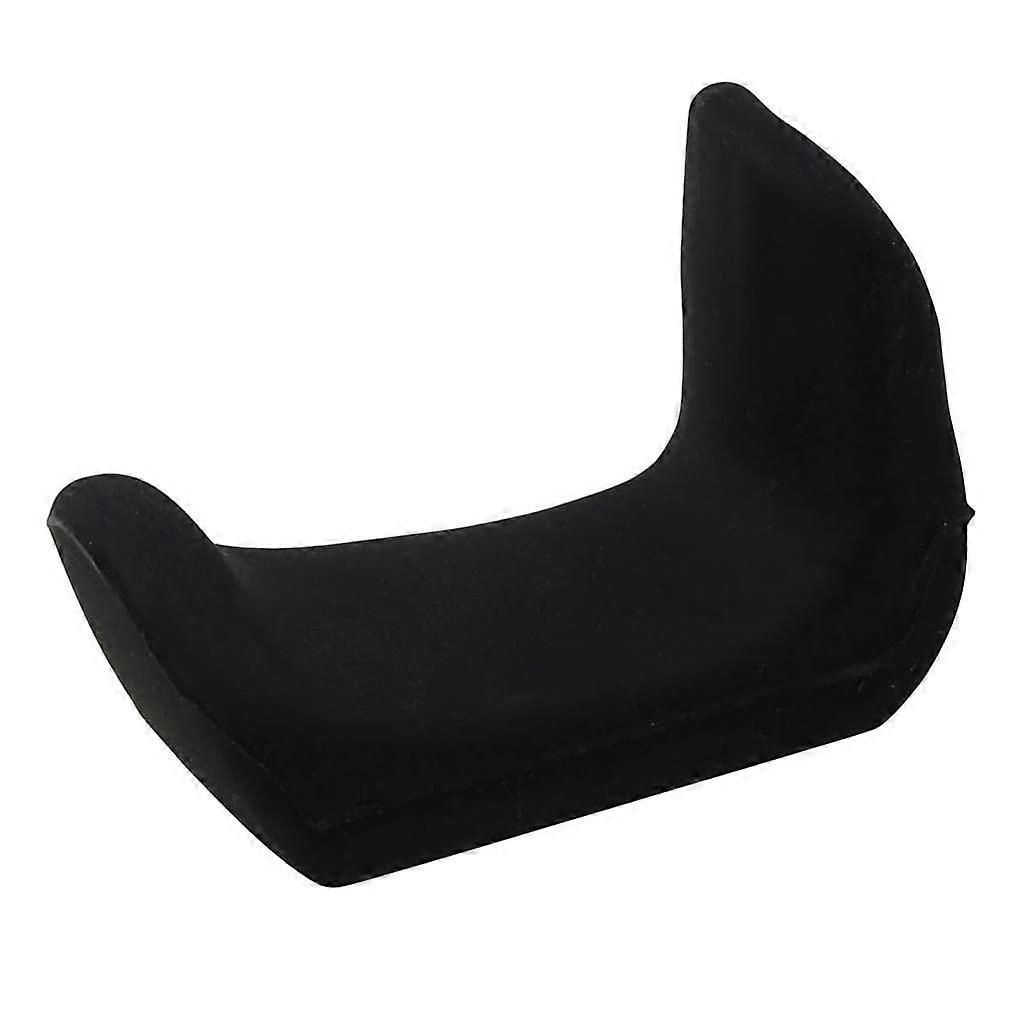 Thumb Rest For Oboes And Clarinets With Black Rubber Damper Protection Universal Fit Rubber Material Color Black