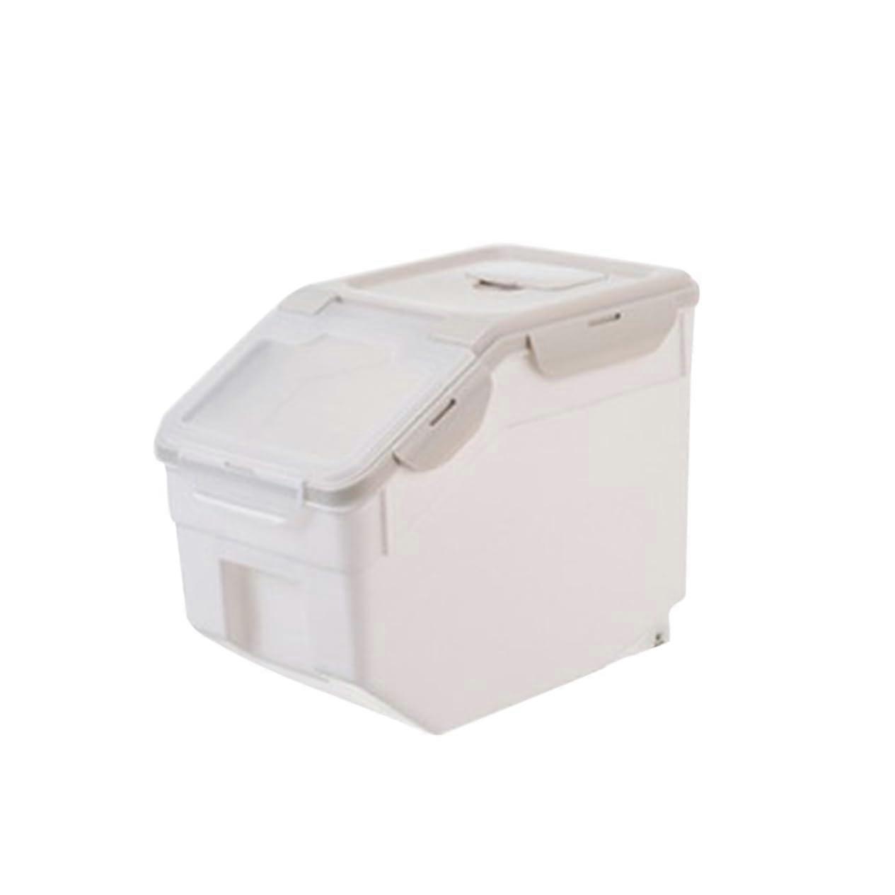 1 x Dog Food Container Airtight Storage Container for Pet Food Capacity Made of for Dry Food and Elegant