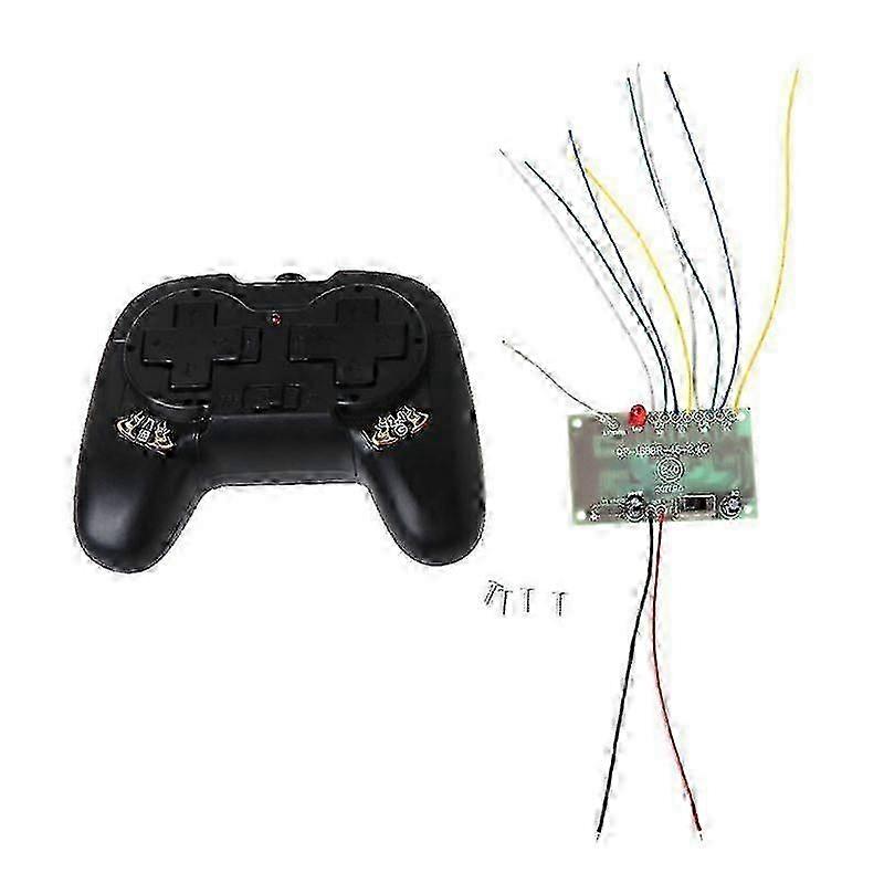 2025 2.4G 8CH Remote Control with Receiver Board DIY Toy for Boat for Tank Car 4-6V A