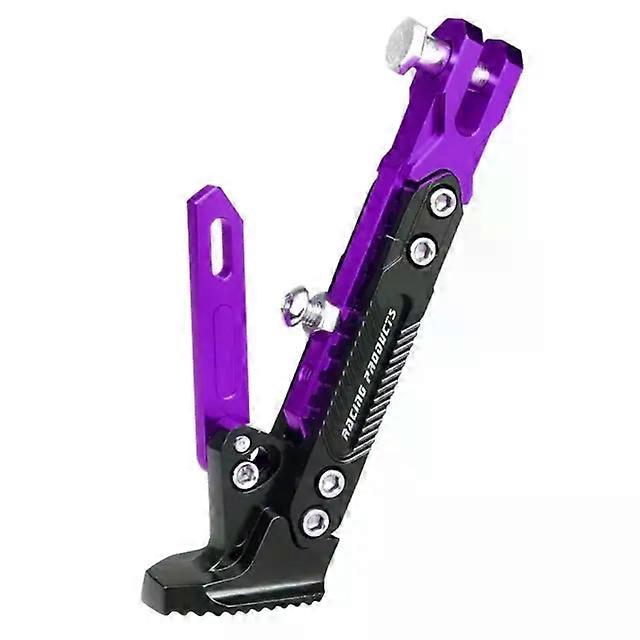 Adjustable Durable Metal CNC Motorcycle Foot Kickstand Electrombile Kick Side Stand Corrosionresistant M3 Doot Support Bracket