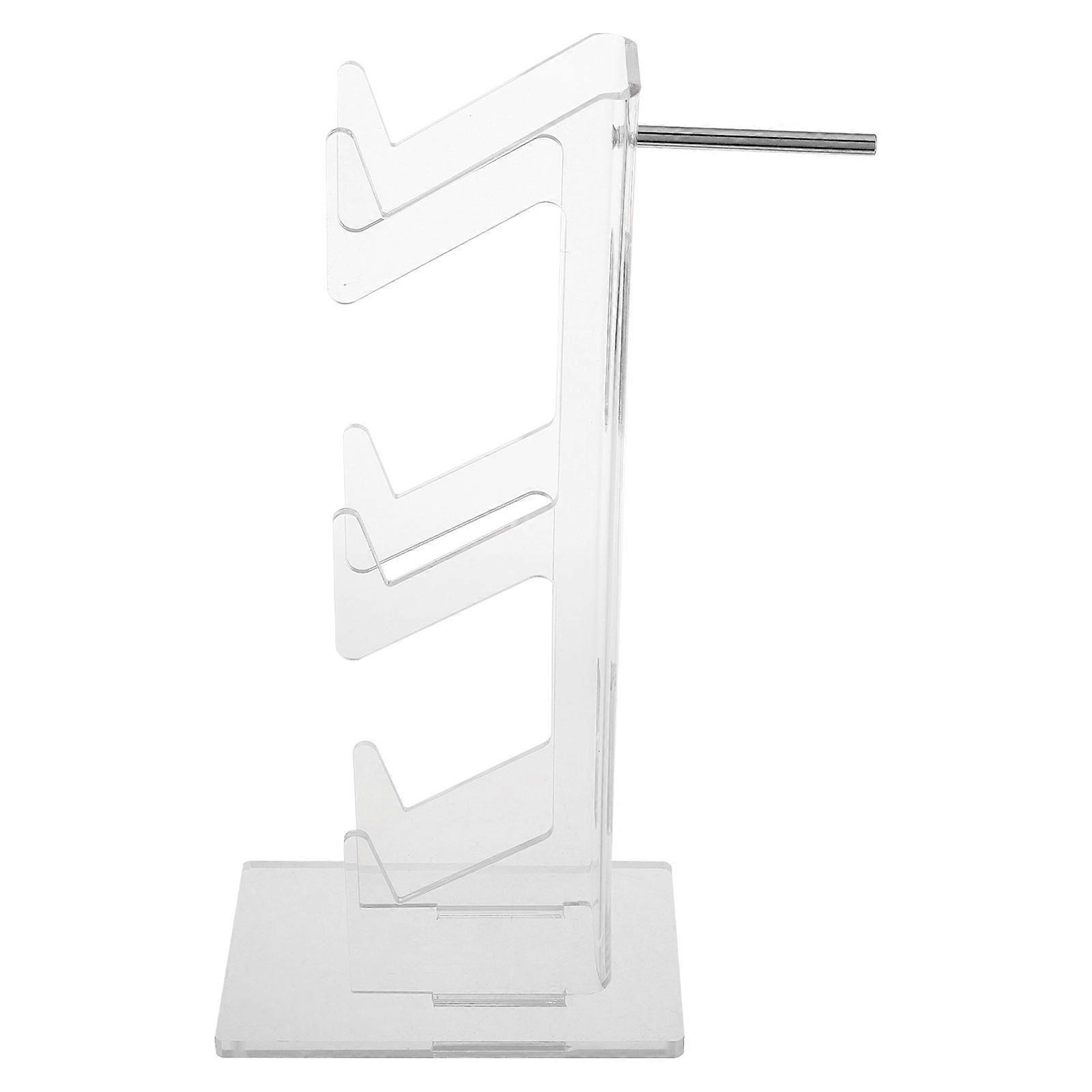 Gaming Controller Stand Transparent Display For Game Controllers And Headphones Sleek Design 1Set