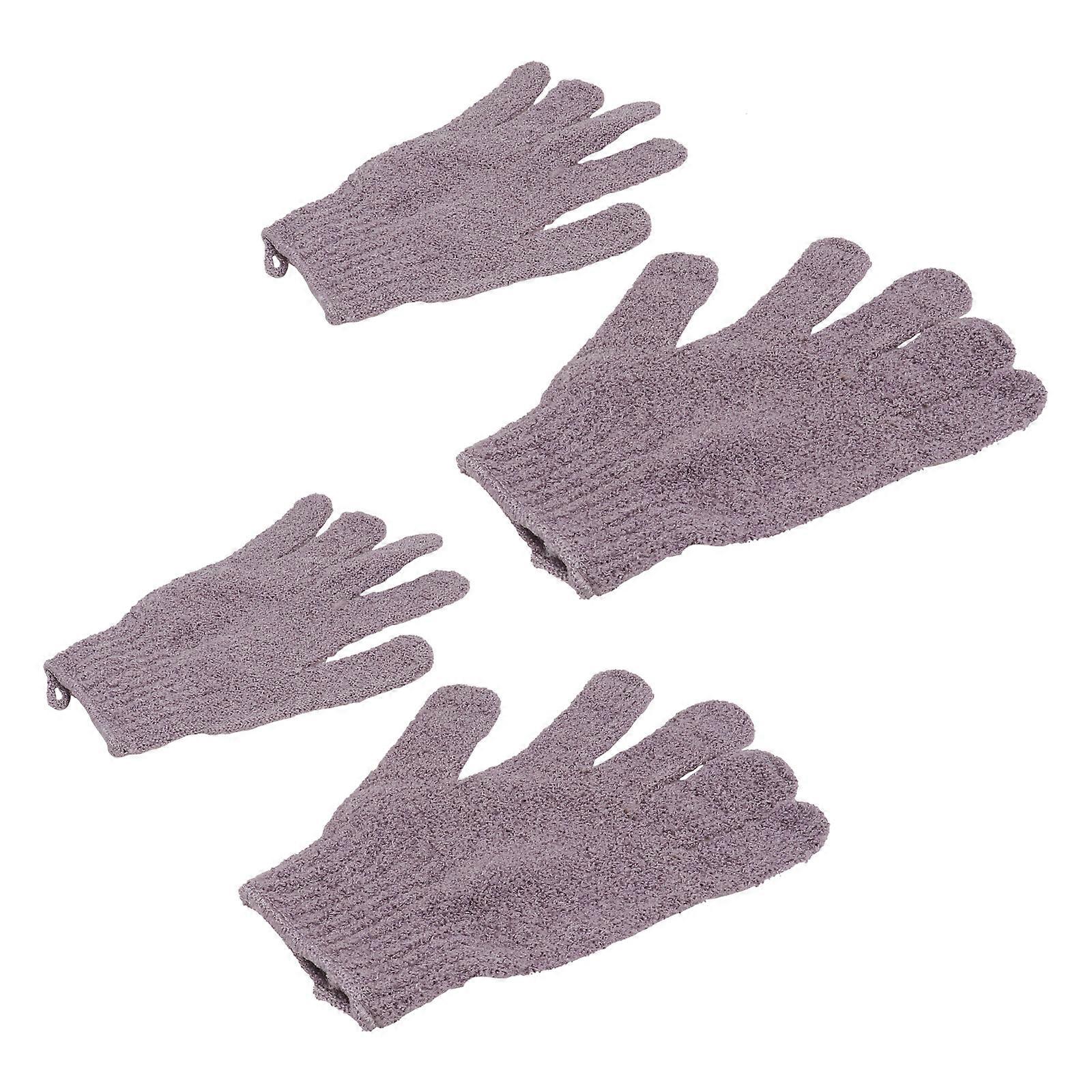 Universal Size Bath Gloves for Effective Skin Scrubbing