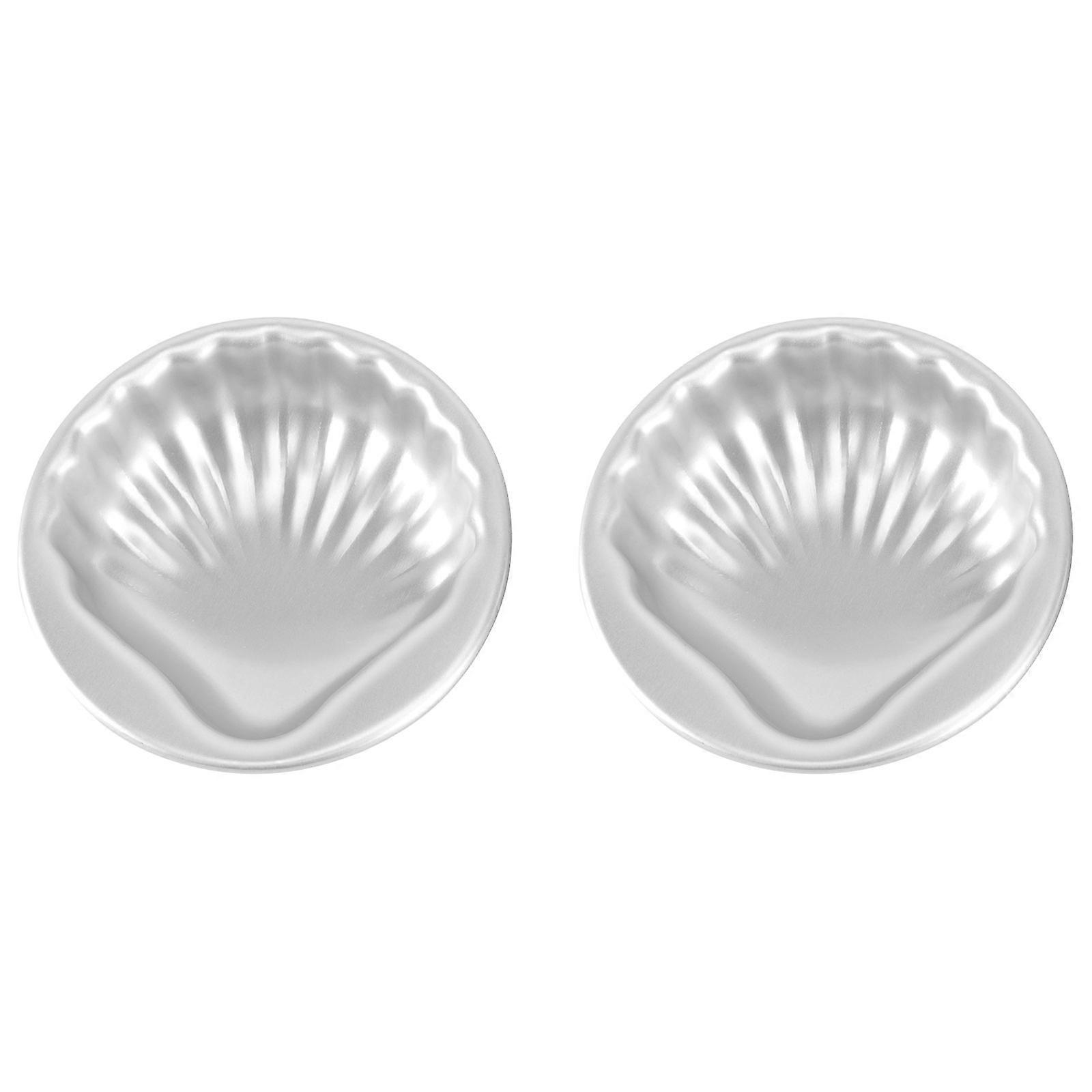 Shell Mould Baking Aluminum Alloy for Cake Making 2Pcs Pack
