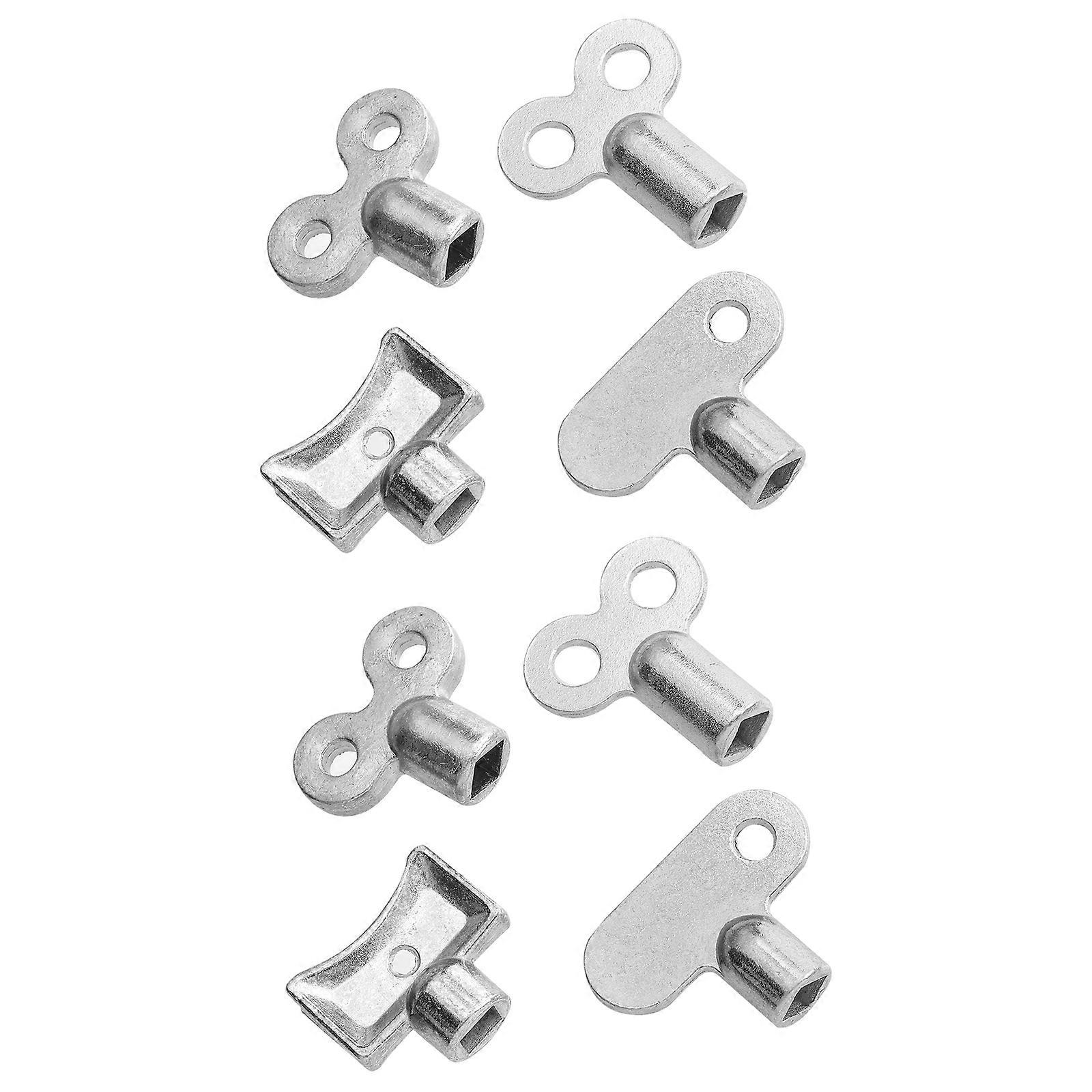 8pcs Heater Bleed Keys Radiator Bleed Key for Plumbing Valves and Radiators