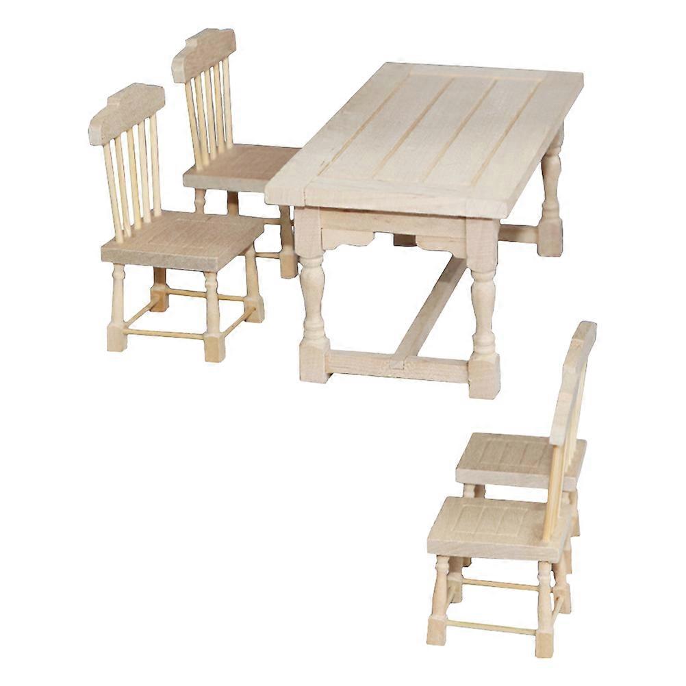 Miniature Furniture Models Miniature Chair Toy Collectors Miniature Display 1 Set