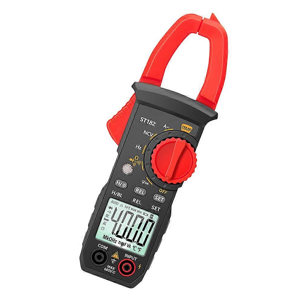 Electric Tester Clamp Multimeter Ideal For Circuit Construction With Black Material And High Accuracy In 1Pcs