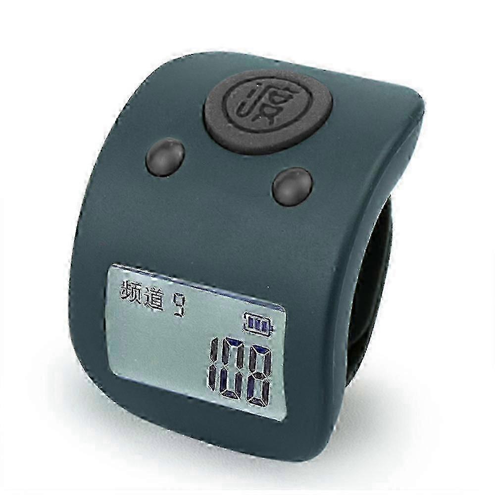 2025 Rechargeable Finger Counter, IPX8 Waterproof Lap Counter, Silent 6 Channel Digital Tasbih Counter for Prayer