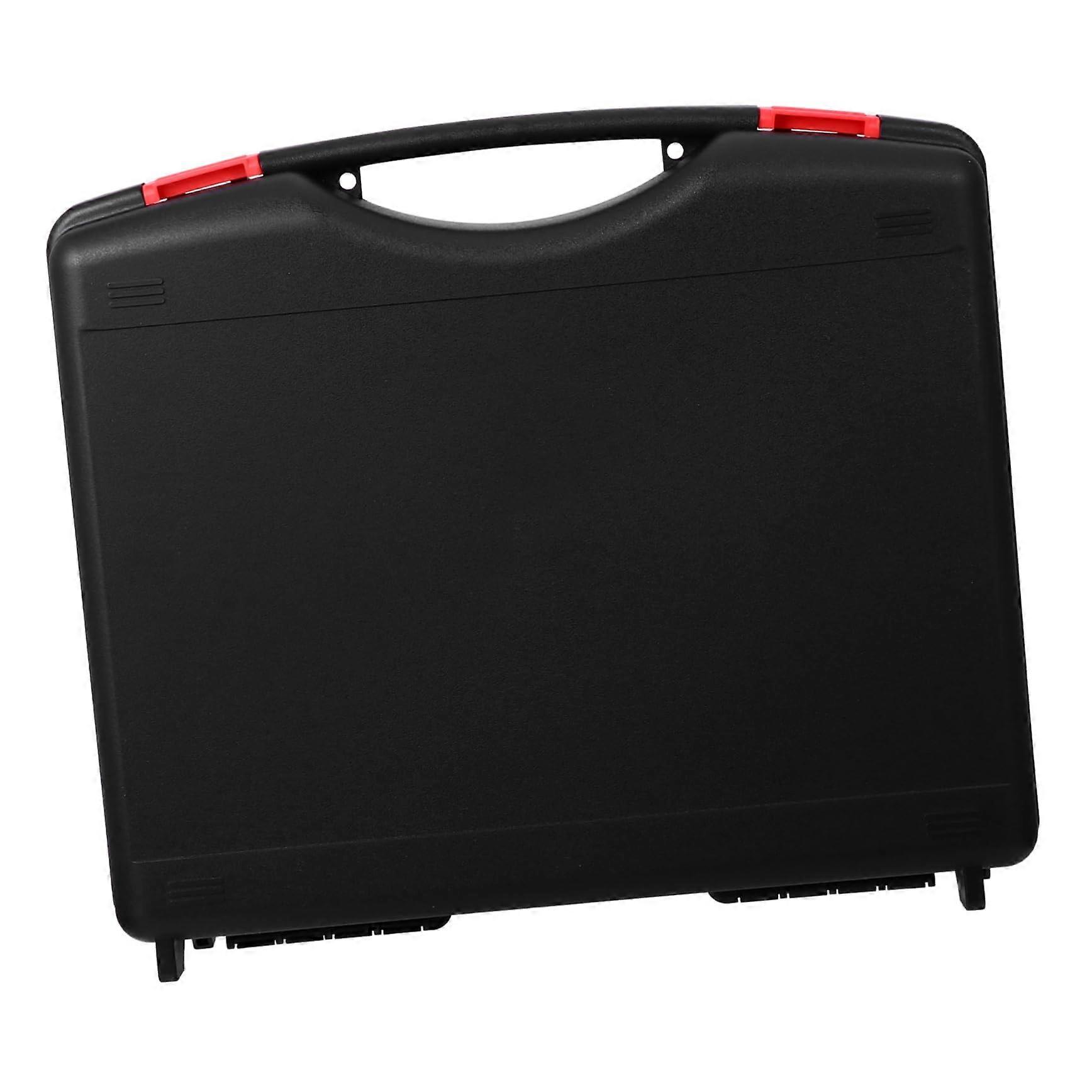 Box Tool Box Stackable Liner Case Solder Wick Tool Box Storage Boxes Storage Box for Tools Organiser Tool Storage PP Black