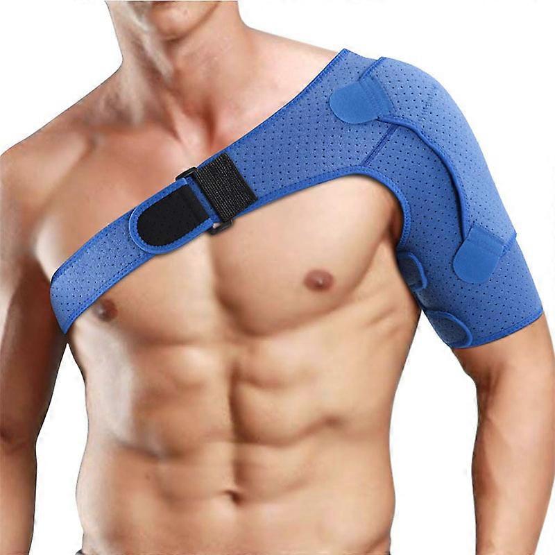 Custom-Fit Shoulder Bandage – Adjustable Support for Tendonitis, Shoulder Dislocation & Sports Injuries