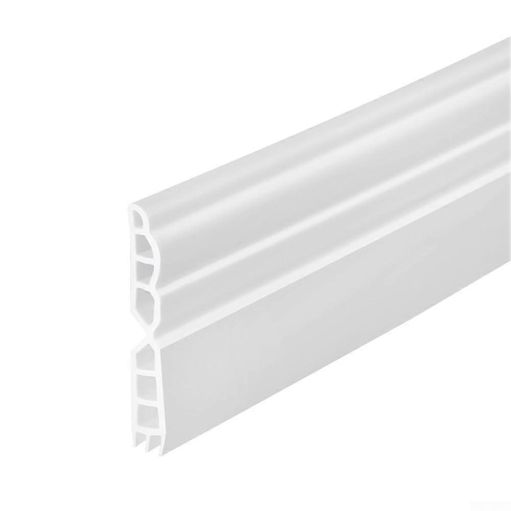 TPE Türbodendichtungsstreifen 100 cm Door Bottom Seal Strip Windproof And Soundproof White