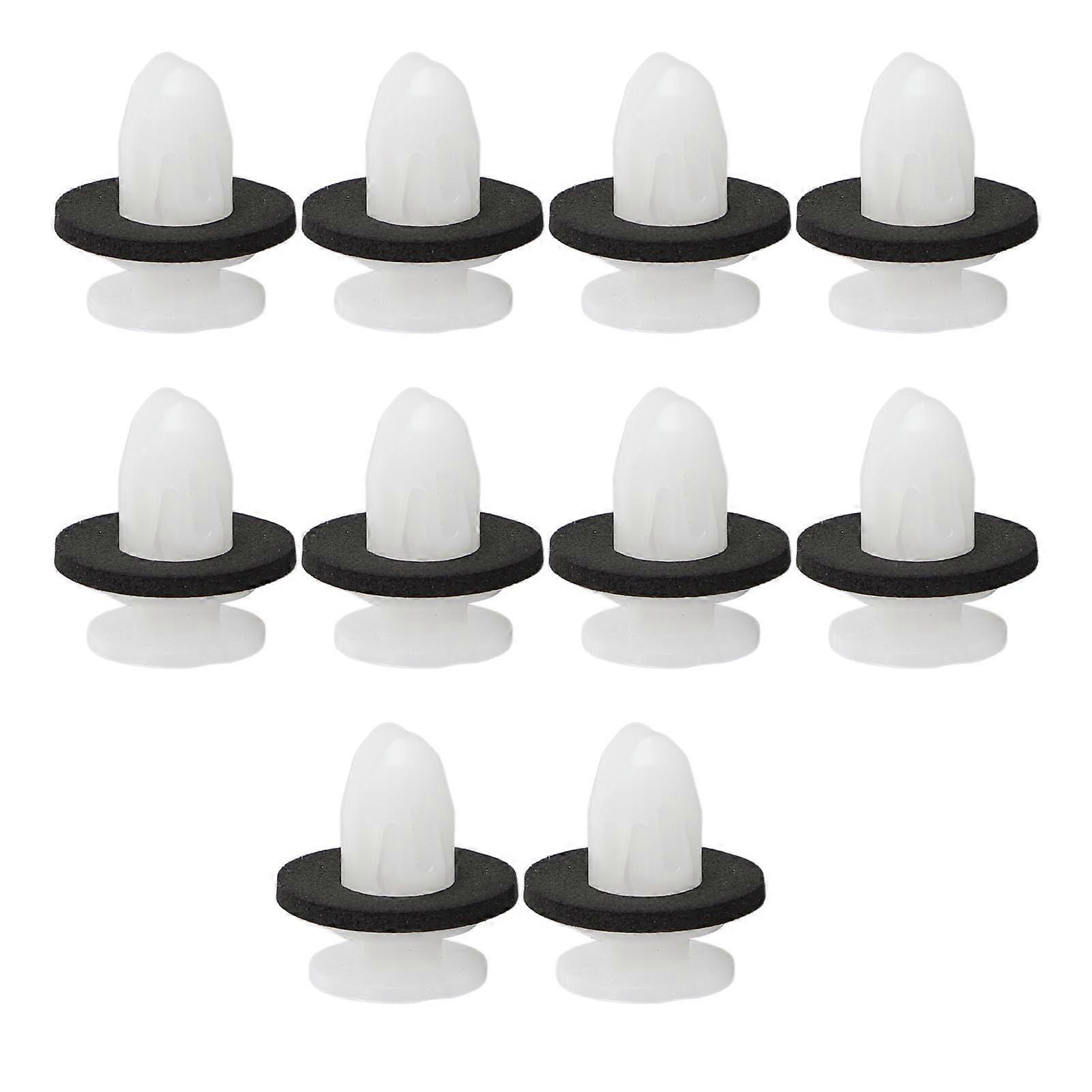 Retain Clips 10 PCs Plastic Replacement for C4 DS3 DS5 XE XF XJ E-PACE Long-Lasting Durability Easy Installation