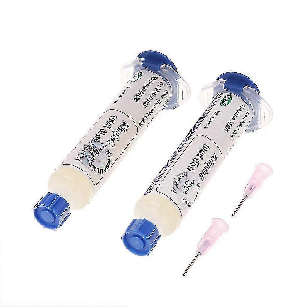 2pcs KINGBO RMA-218 Soldering Flux Solder Liquid 10cc BGA Reball Mobile Phone PCB PS4