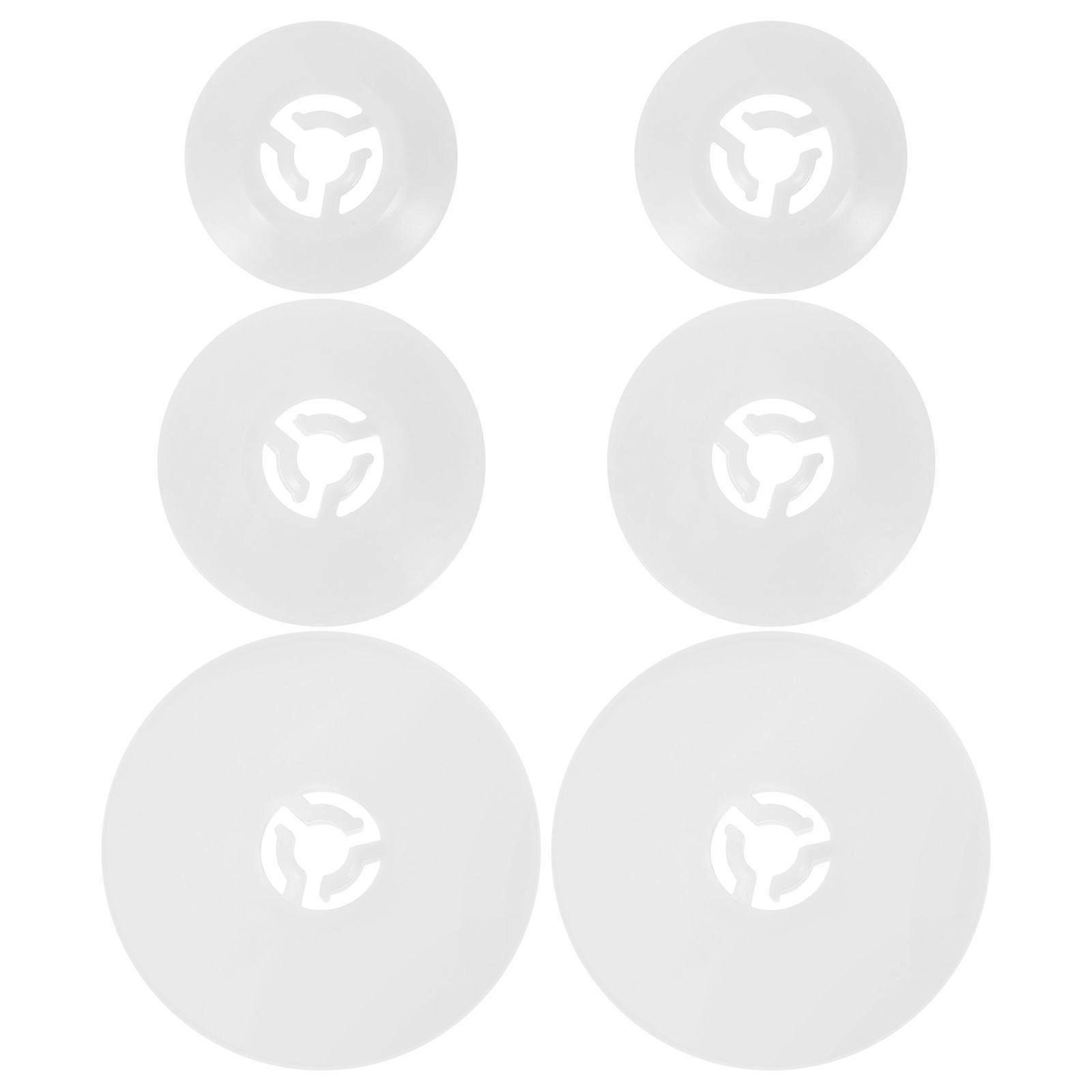 6pcs Sewing Machine Spool Pins Caps Set Small Medium Large Replacement Spool Caps Compatible With Brother For Home Embroidery Machines