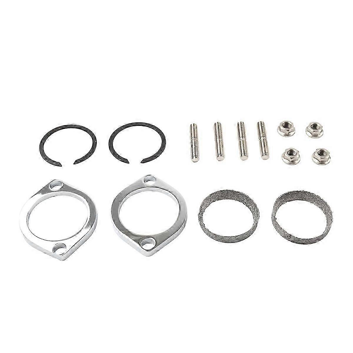 suitable for harley exhaust flange install kit with gaskets nuts washers