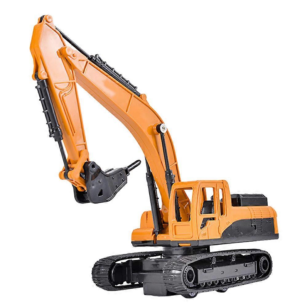 Inertia Plastic Excavator Model – Realistic Plaything for Creativity, Color Recognition, and Safe Play with Craftsmanship