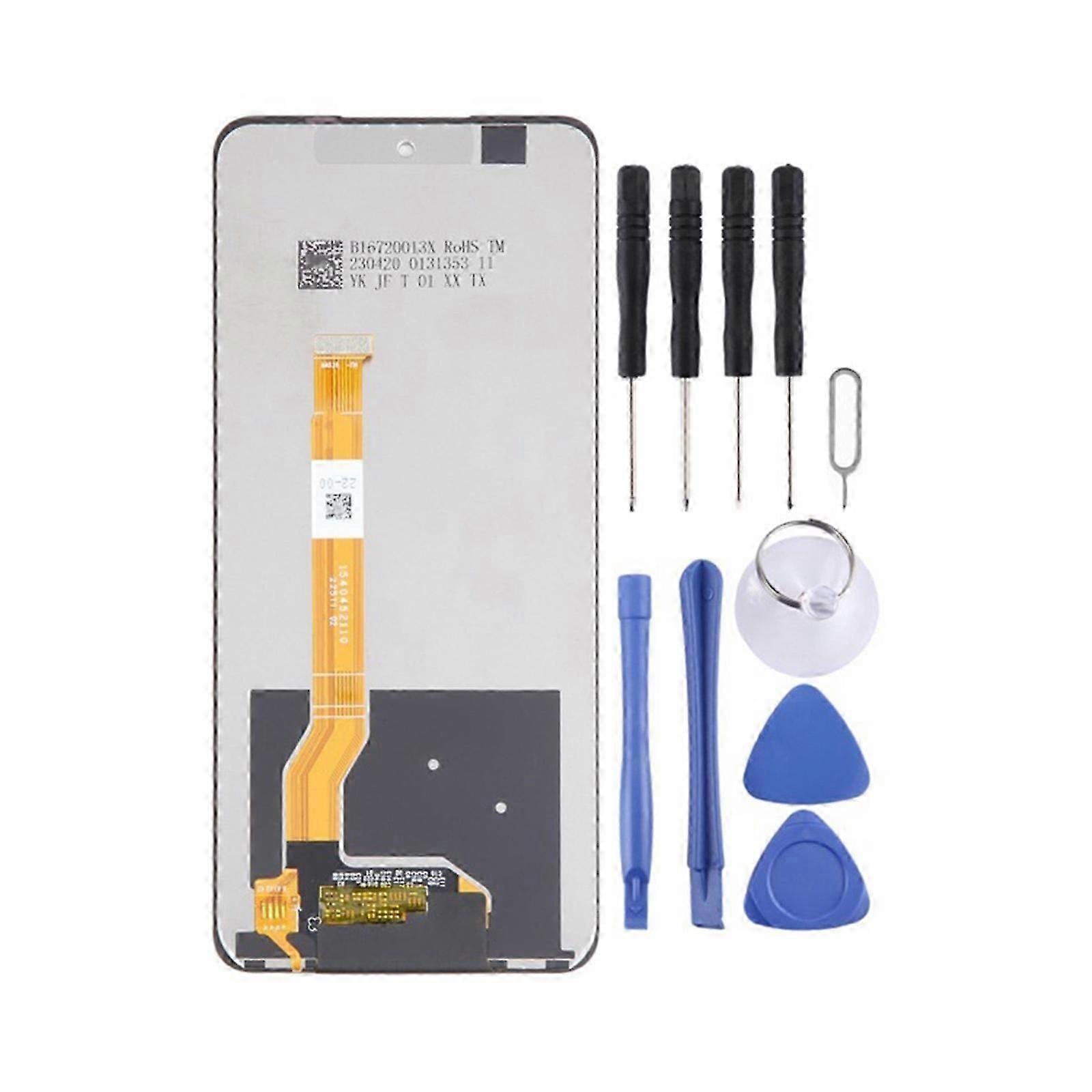 High Sensitivity 6.72Inch LCD Touch Display Screen Assembly For C55 Replace With