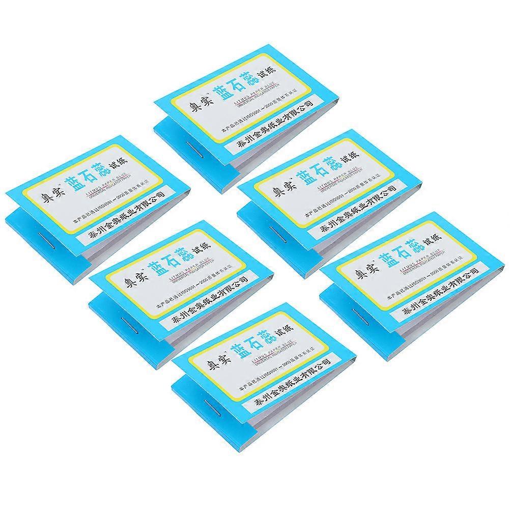 Ph Acid Indicator Test Paper for Educational White Used by Teachers 6packs