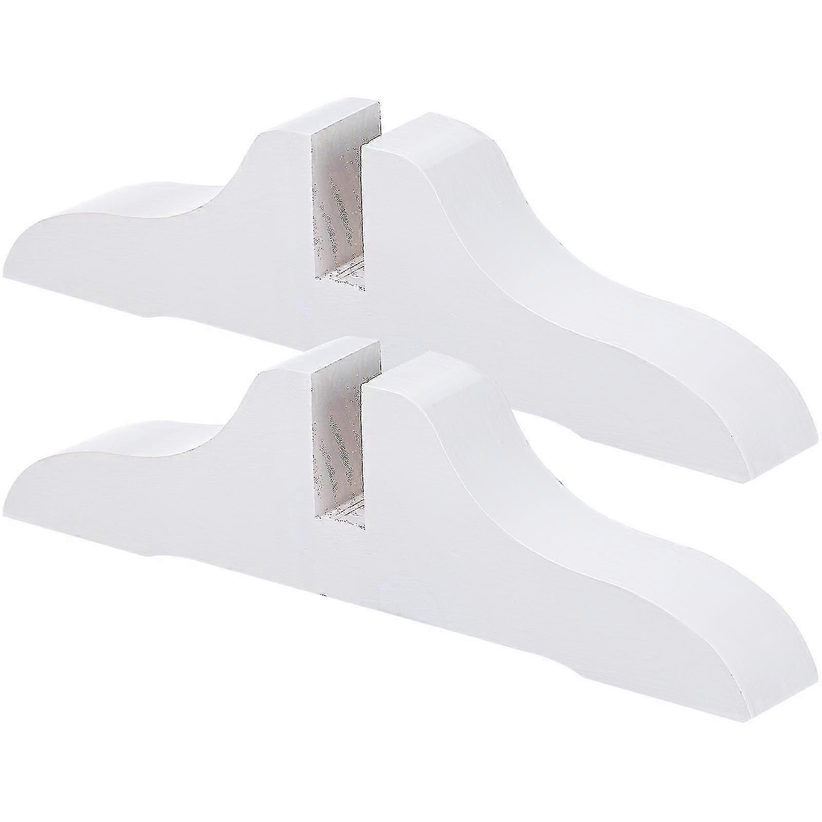 2-Pack Folding Screen Panel Base Stand for Room Divider Support and Stability