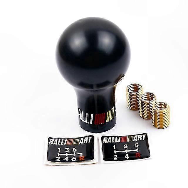 Aluminum Gear Shift Knob for 5/6 Speed Manual Transmission - Red/Silver/Blue