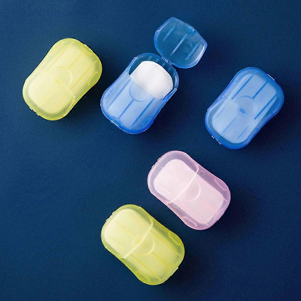 Travel Disposable Soap Tablets Soap Tissue Portable Hand Washing Mini Soap Tissue