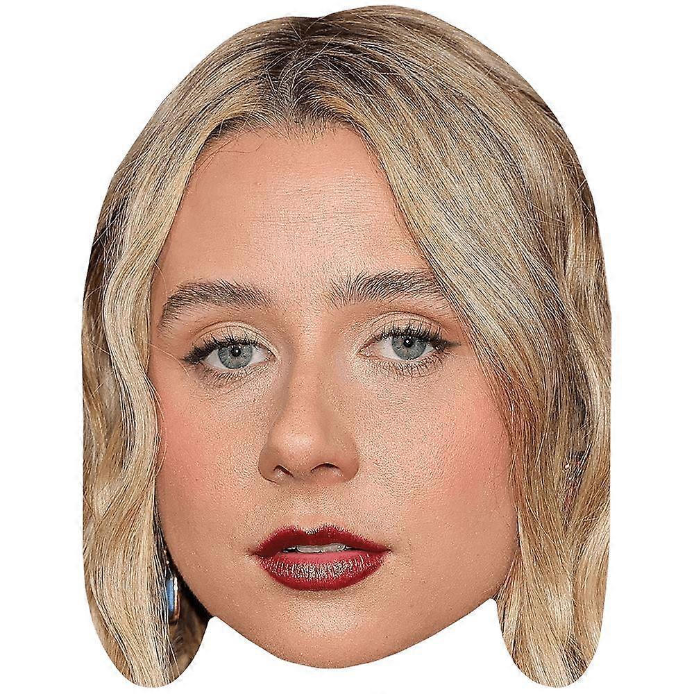 Lucy Freyer (Lipstick) Celebrity Mask, Flat Card Face
