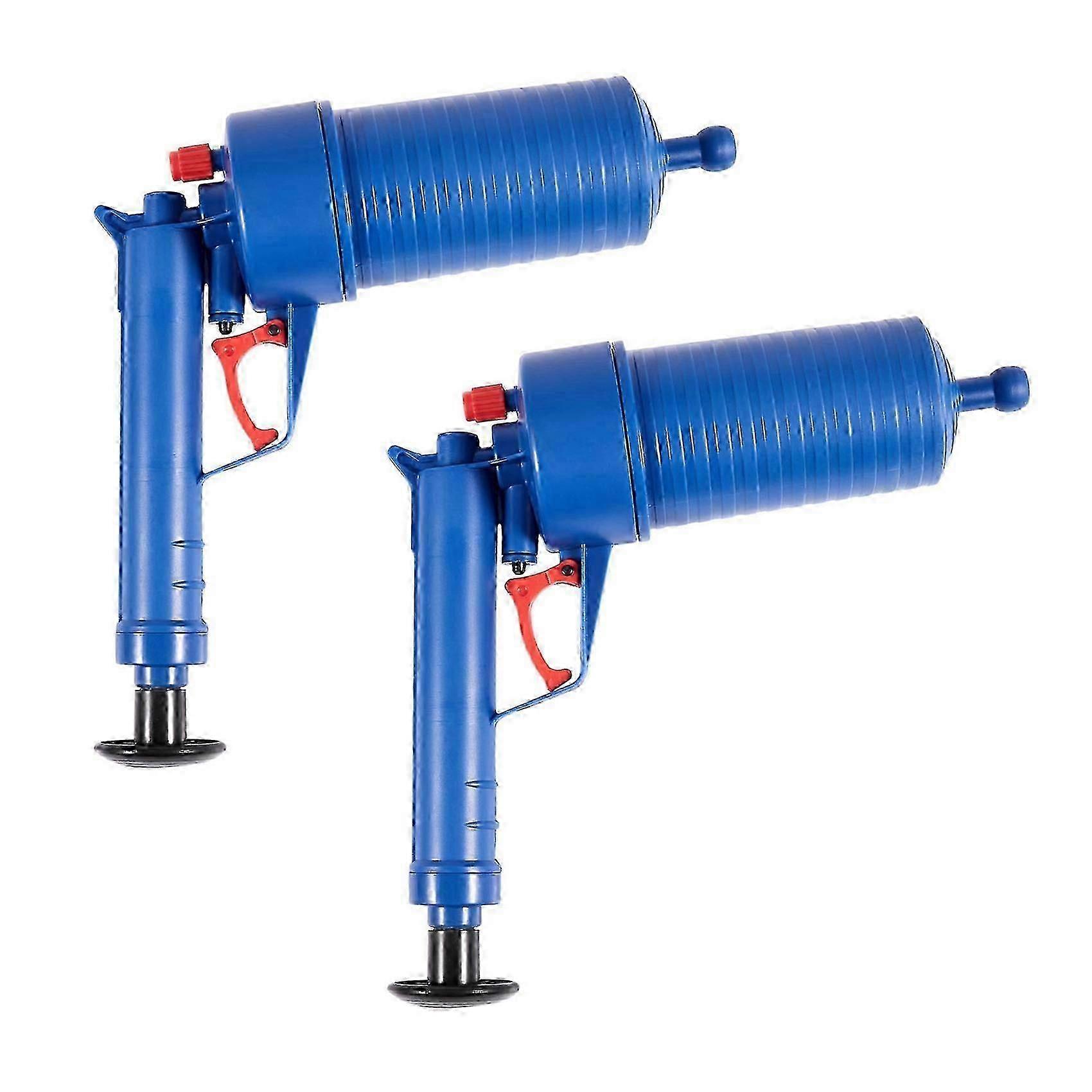 2X Air Power Drain Blaster, High-Pressure Manual Sink Plunger for Effective Drain Cleaning and Unblocking