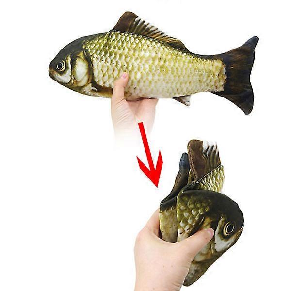 Folding Spring Fish Magic Trick Magician Close Up Props Gags Prank Tool