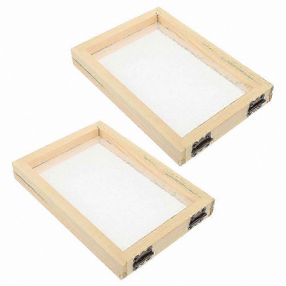 Papermaking Mold Kit for Home Crafting - Sturdy Mesh Tool for DIY Projects