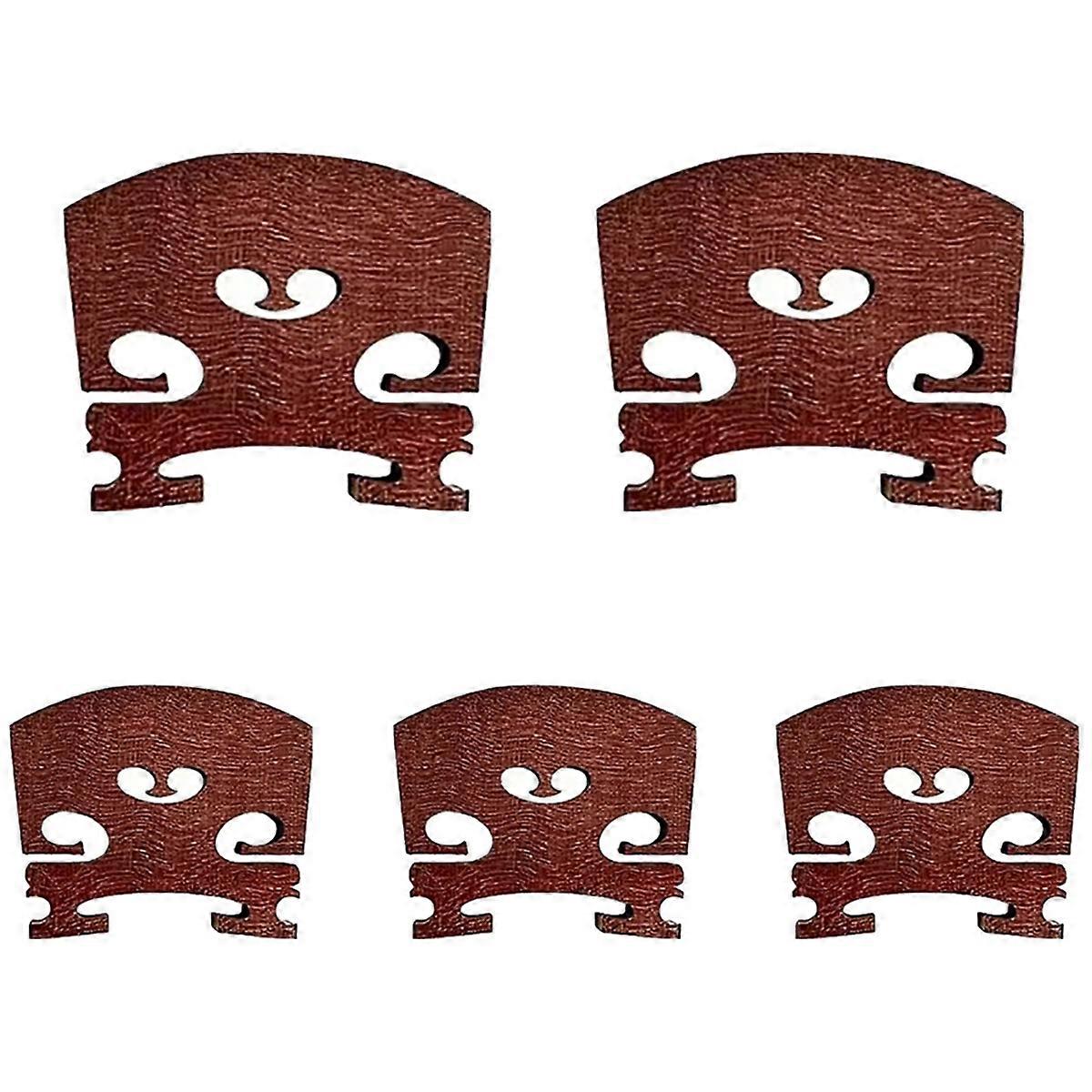 5 PCS 4/4 Violin Bridge5 PCS Violin Bridge 4/4 Full Size