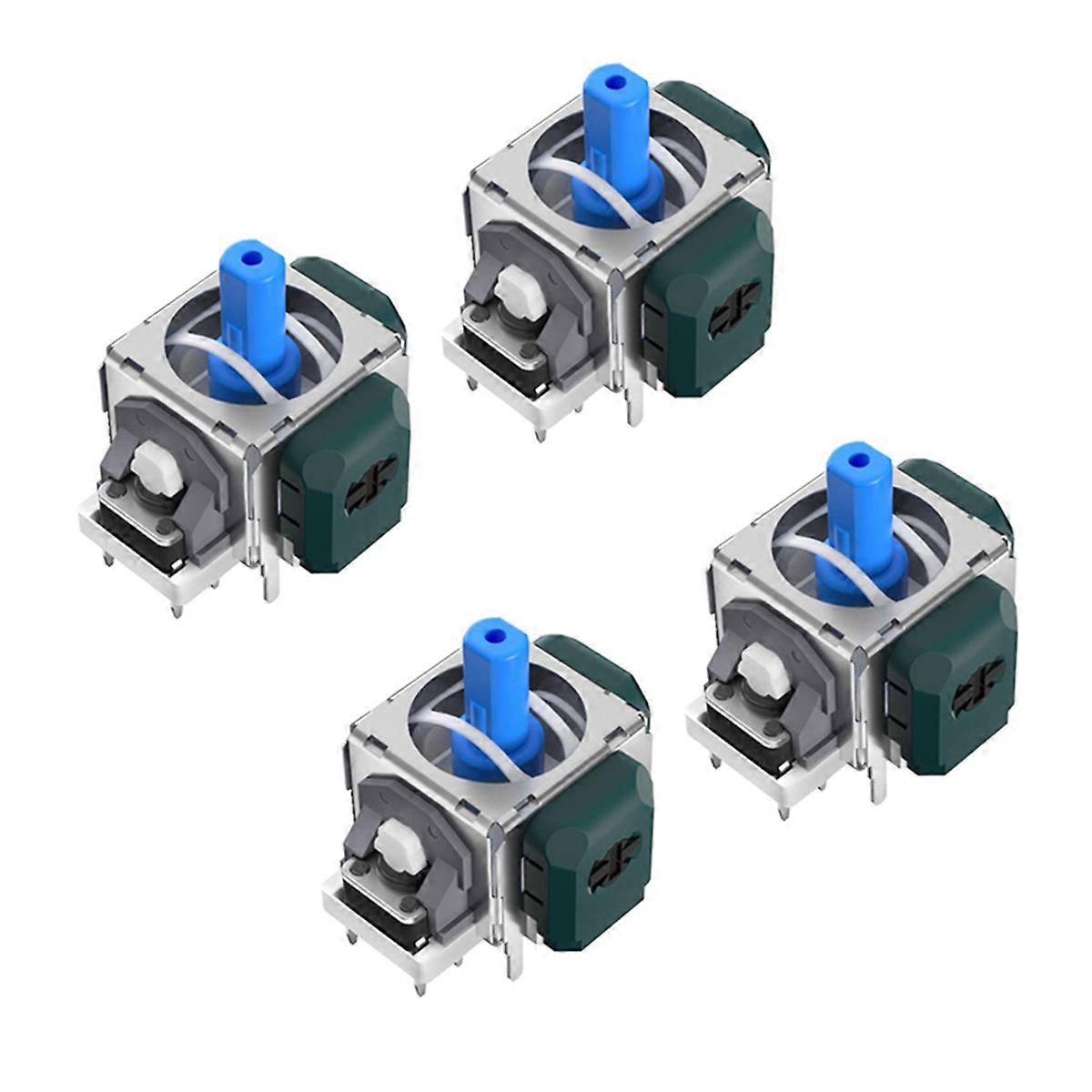 4Pcs for Switch TMR Electromagnetic Anti Drift Joystick Controller Repair Replacement Gaming Accesso