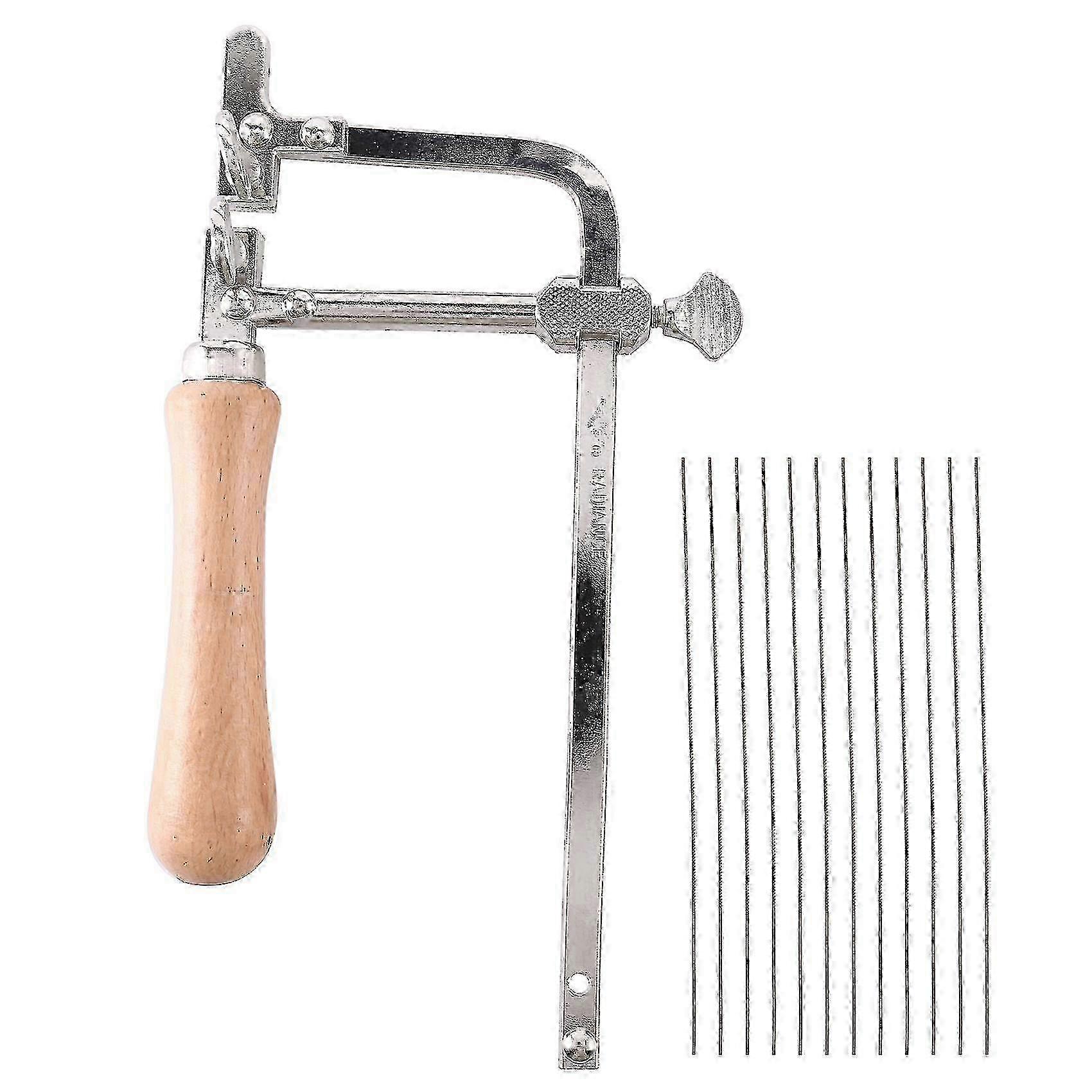 Adjustable Wooden Handle Bow Saw for Jewelry Making Hand Tools