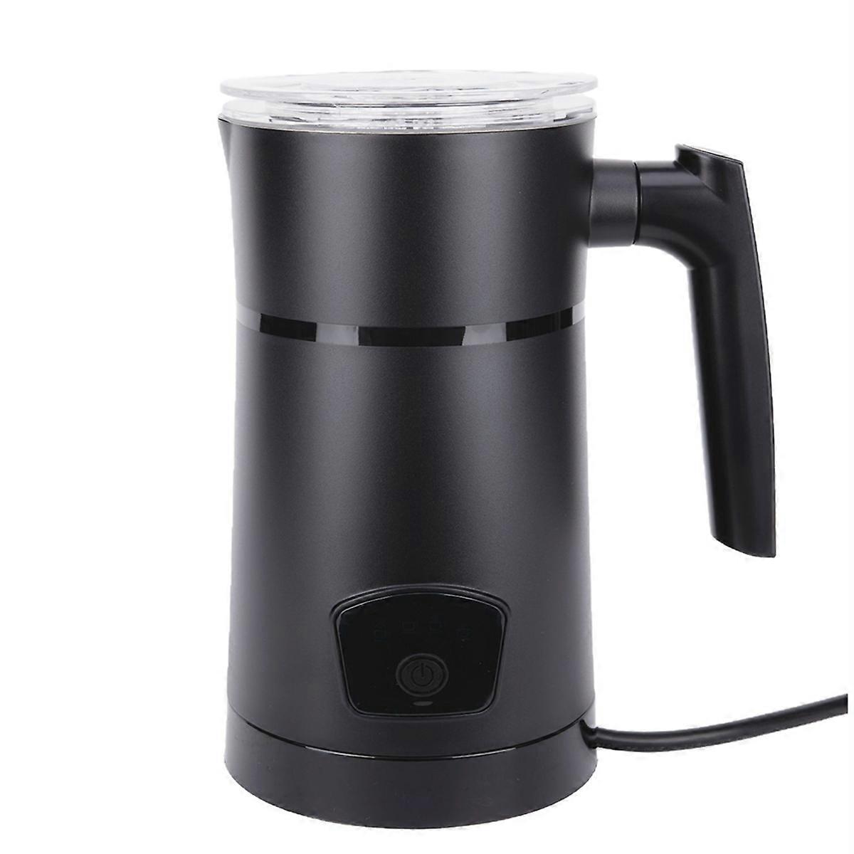 Full-Automatic Milk Frother Milk Frother 4 in 1 Electric Steamer Frother Foam Maker for Coffee Cappuccino Latte EU Plug