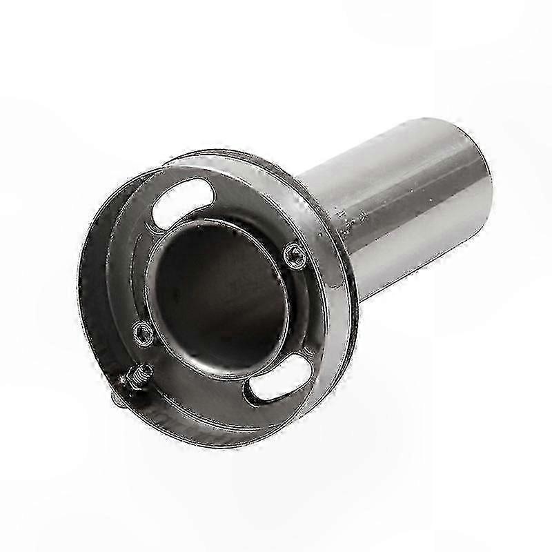 Universal Adjustable Round Tip Silencer for Car Exhaust Systems, 3.5/4/4.5" Insert Size