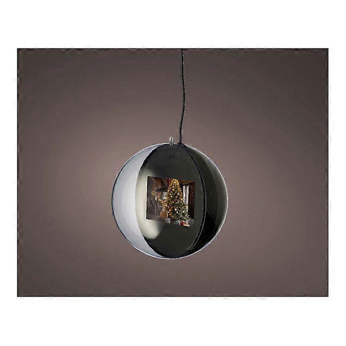 Décoration de Noël - LUMINEO - Ø15cm - Multicolore - Intérieur - Ecran vidéo