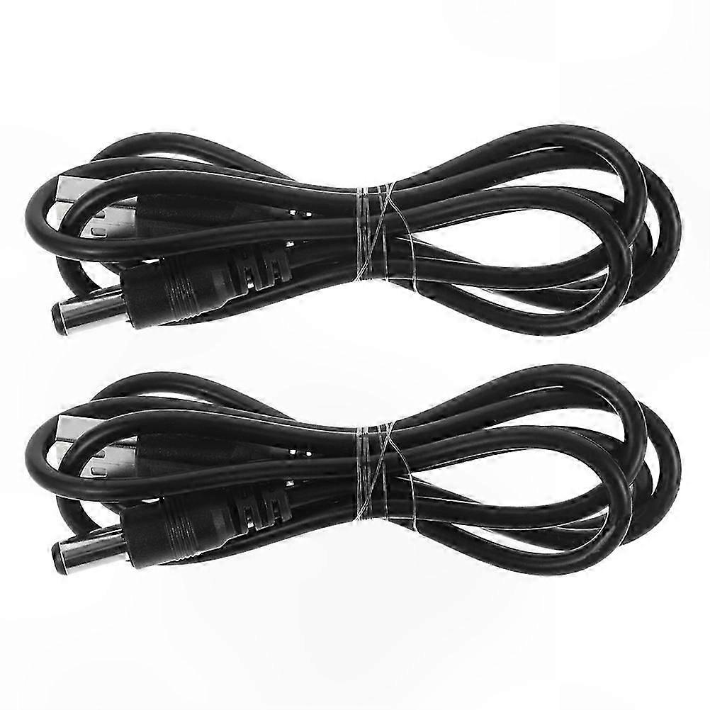 USB Charging Cable for Smart Trash Cans, Wide Compatibility, 2-Pack Power Supply Cord for Automatic Garbage Bins