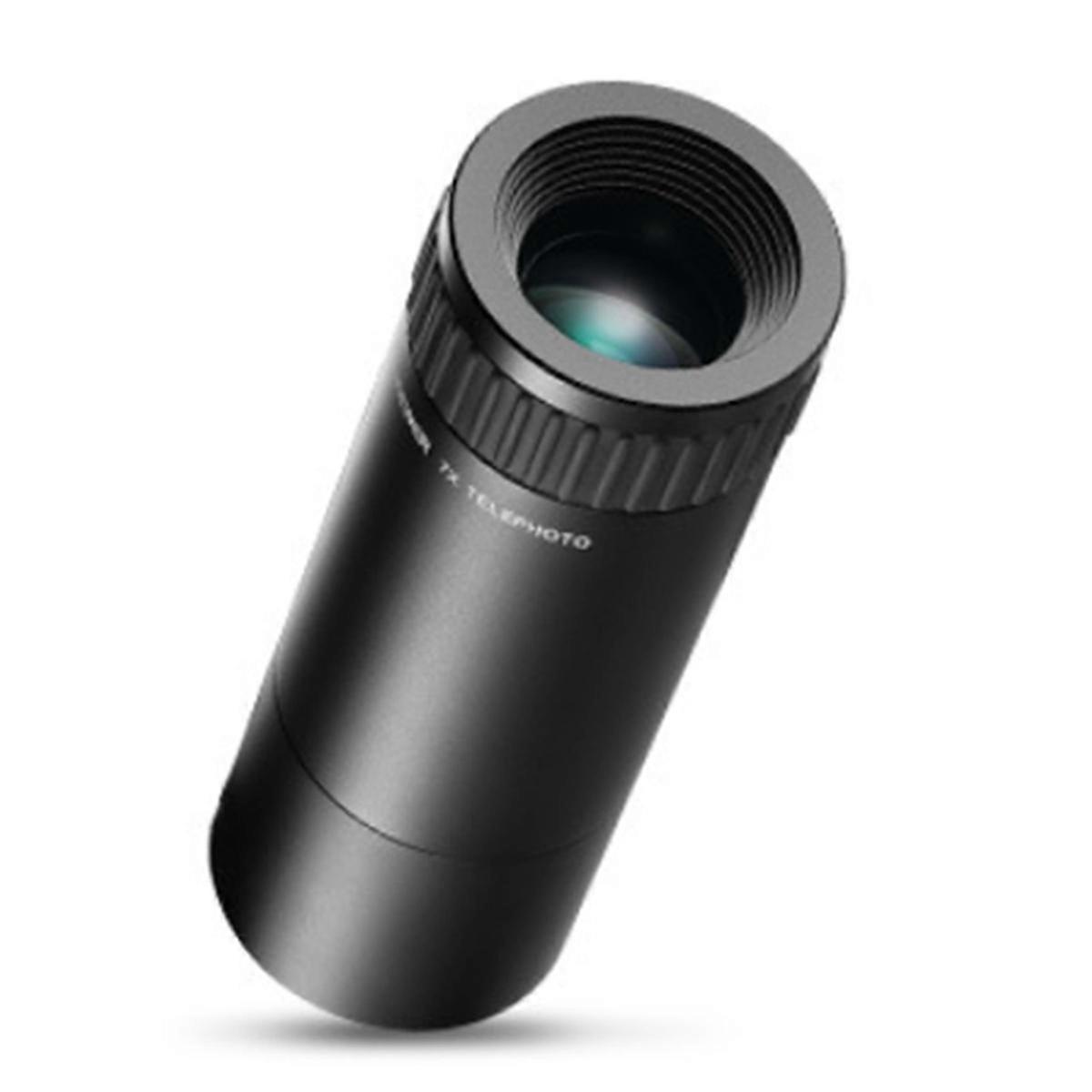 7X Macro Telephoto Lens with 17mm Thread for 17mm Baseplate Smartphones - External Lens Attachment