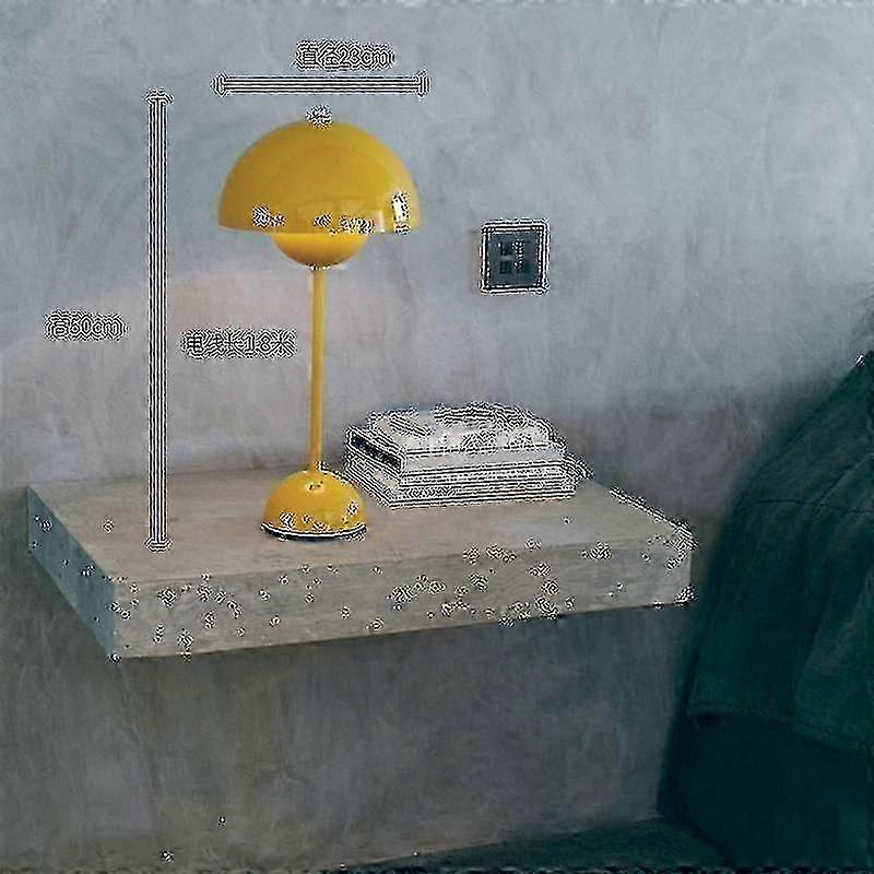 2023 New Denmark Bud Retro Table Lamp, American Style Desk Lamp with Charging Function, Touch-Sensitive Nordic Decoration, JST.3