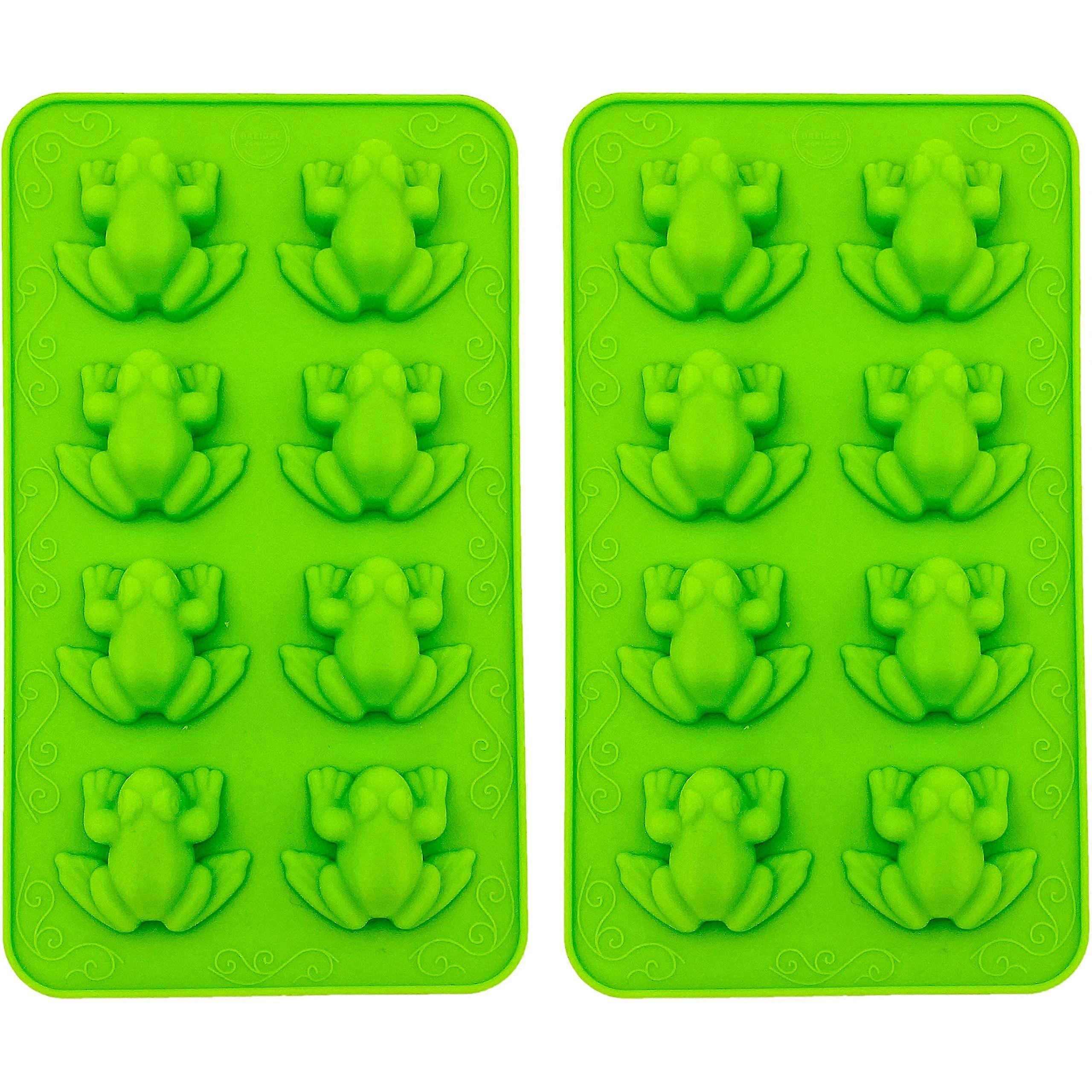 2 Pack Silicone Molds Frog for Candy Chocolate Making 2025