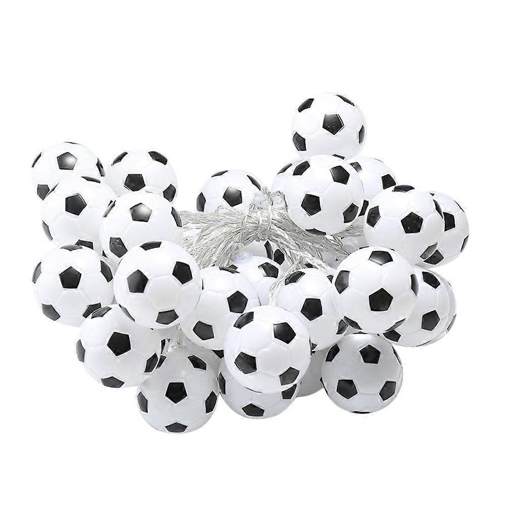 Creative Football Shaped Light String Decorative Lamp String 10 Leds