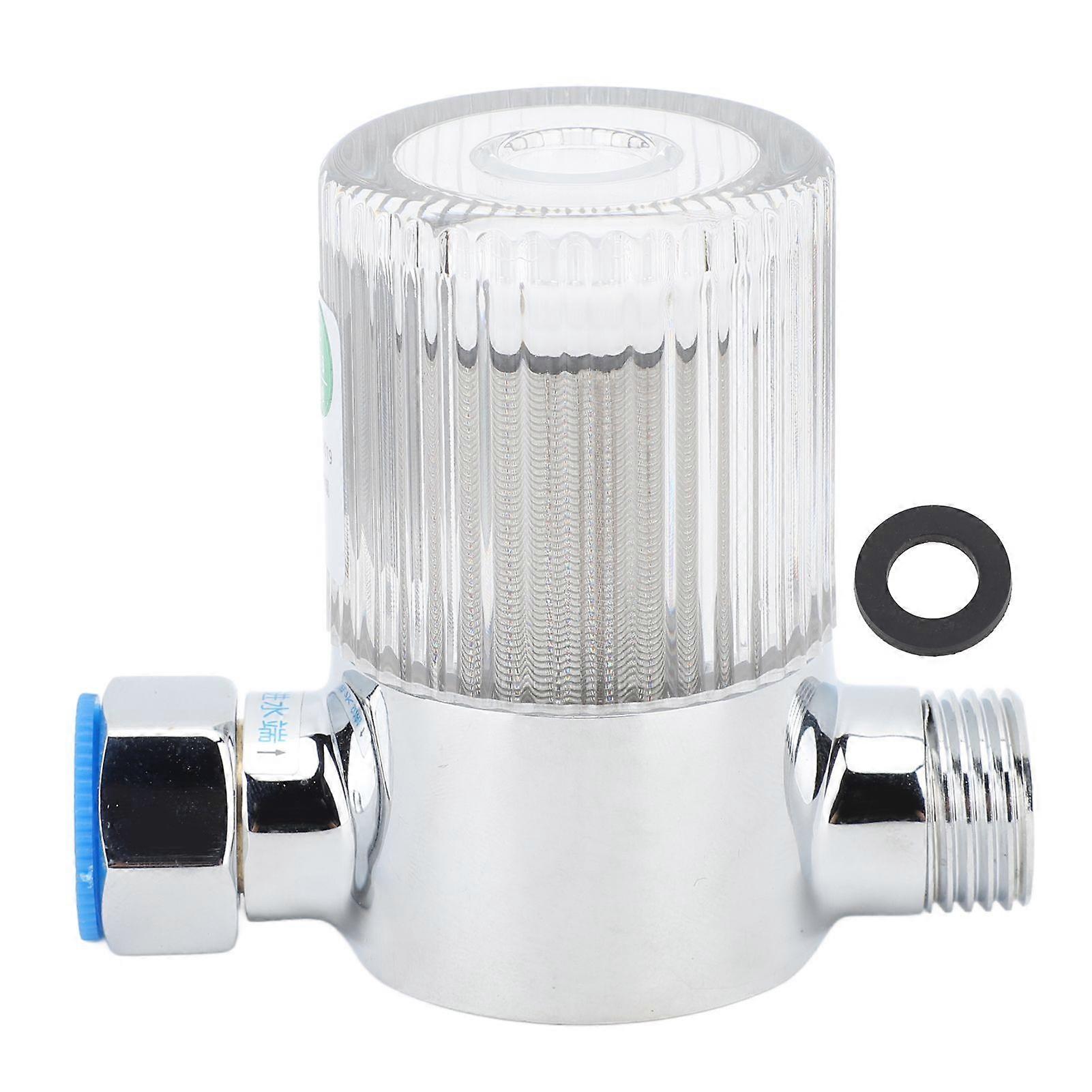 40 Micron Spin Down Sediment Filter Reusable Whole House Sediment Water Filter Pre Filtration System 316 Stainless Steel Filter Element
