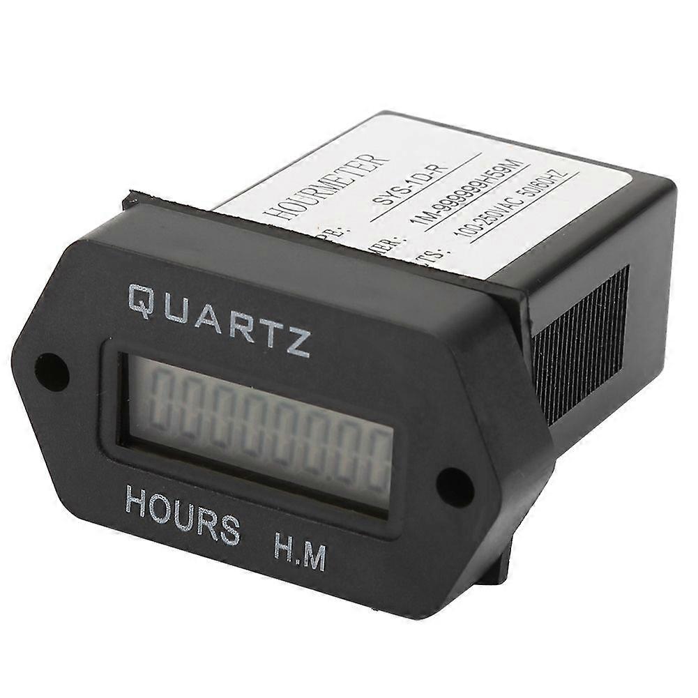 SYS1DR Industrial Digital Display Electronic Timer Accumulating Time Counter 100V250VAC